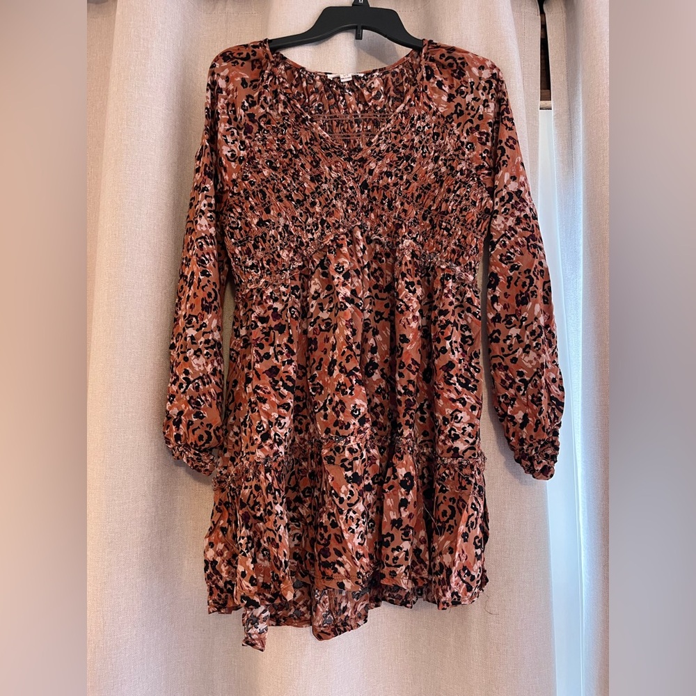 Leopard Print Women's Top
